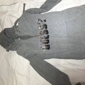 Grey and glitter GUESS Sweater